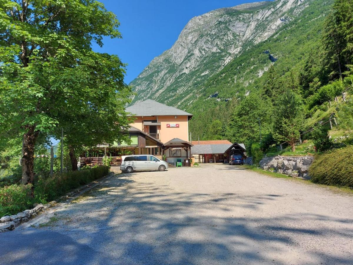 Hotel Gostisce Andrejc à Soča Extérieur photo